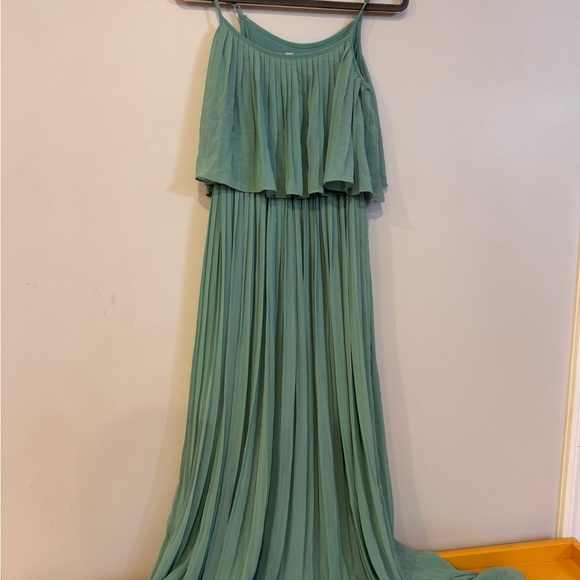 slim fit dress slacks Remi Green Maxi Dress Uk22/Us18 / Green